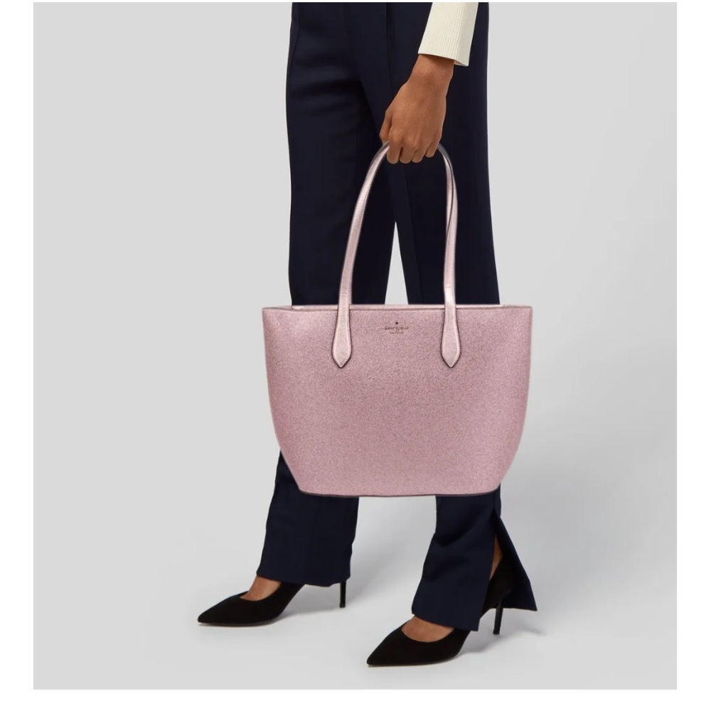 Kate Spade New York Shoulder Bag Pink Glitter